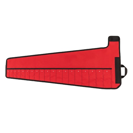 Tekton 19-Tool 12-Point Ratcheting Combination Wrench Pouch (6-24 mm) OTP21207